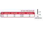 HAIS 23GA Pin Civi P615 Bassiz - Image 4