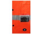 JUNIOR JN1012 Waterproof Fosforlu Oxford Parka Orange M beden - Image 2
