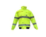 JUNIOR JN1021/P Waterproof Fosforlu Kolu Cikmali Polarli Pilot Mont Yellow XXL beden