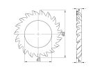 M14 Tirtil Washer DIN 6798 - Image 2