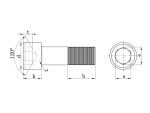 M3x25 Imbus Bolt DIN 912 - Image 2